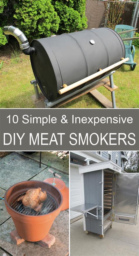 how to turn a metal box into a smoker|homemade smoker box.